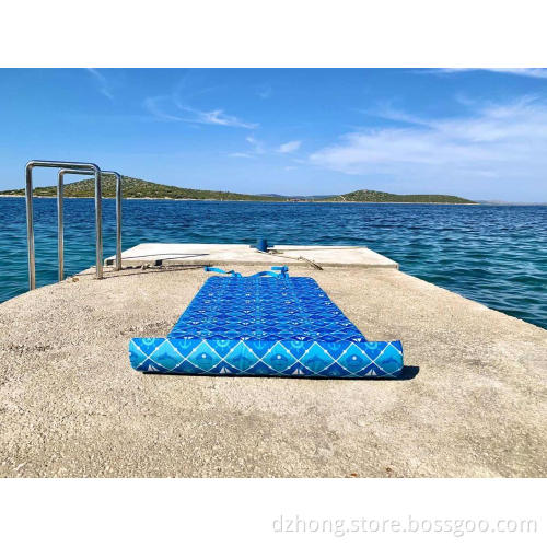 Memory Foam Beach Matte Regenbogen zwei